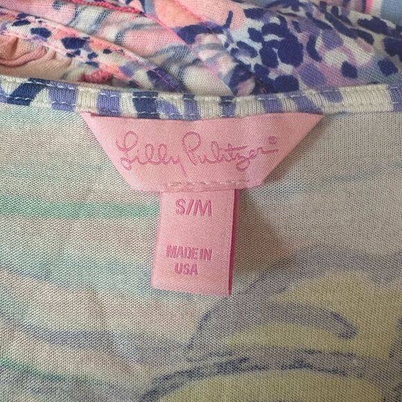 Lilly Pulitzer Bathing Suit Cover Up Size S/M - Picture 3 of 4